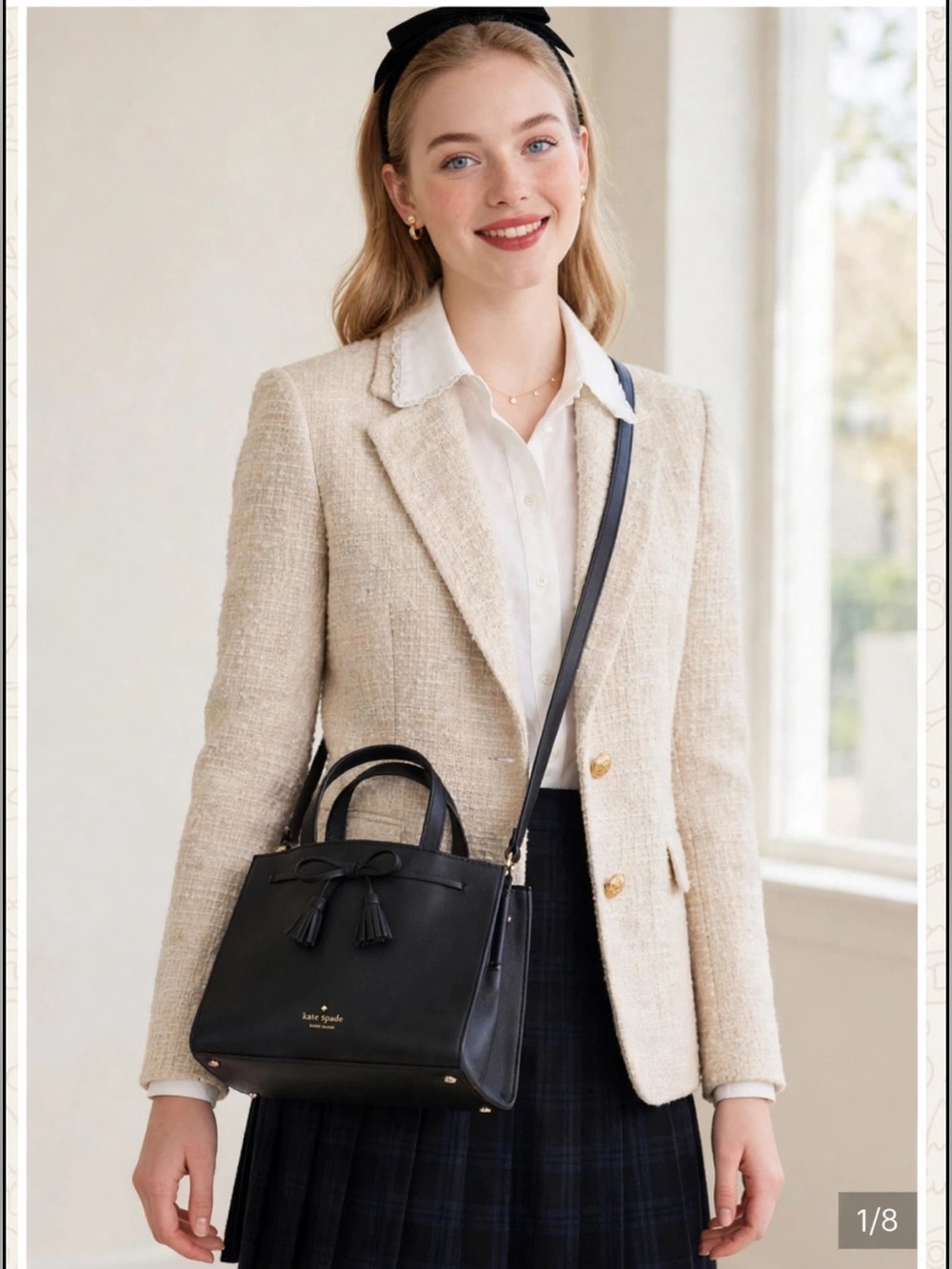 Kate Spade Hayes Black Shoulder Bag